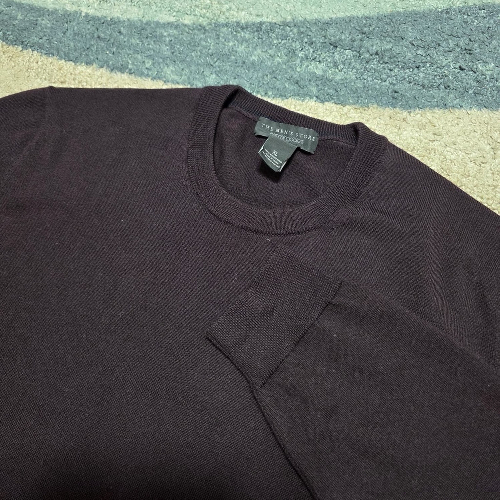 Bloomingdale’s The Men’s Store Merino Wool Crewneck Sweater Men’s XL